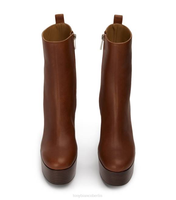 Stiefeletten| de Tony Bianco Frauen Tyra-Stiefeletten Cognac 4624483